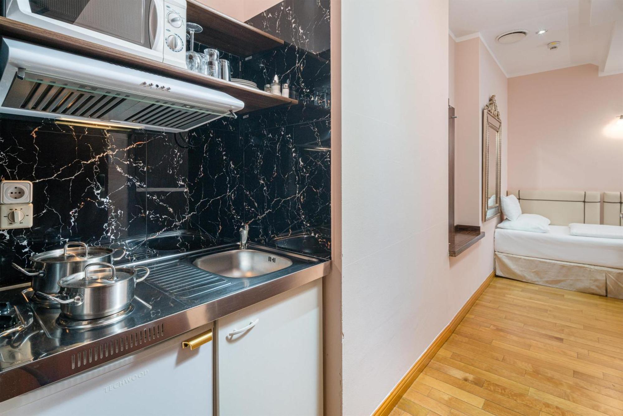 Apartamento de 2 habitaciones con zona de cocina